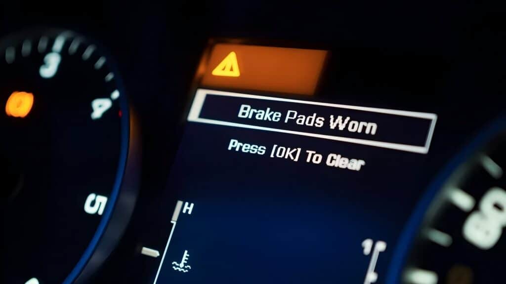 brake pad replacement warning signs wear indicators