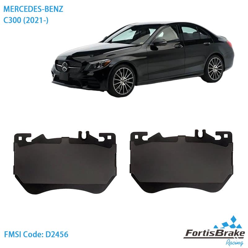 brakes for mercedes c300 rear disc pad set