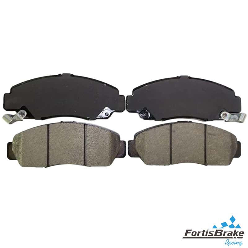 ceramic compound front brake pads performance testing