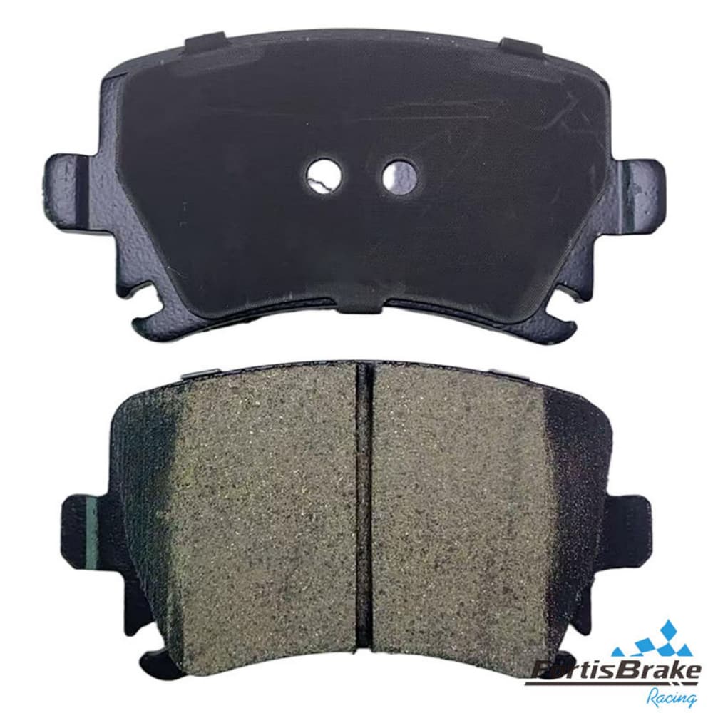 trw brake pads technical dimensions