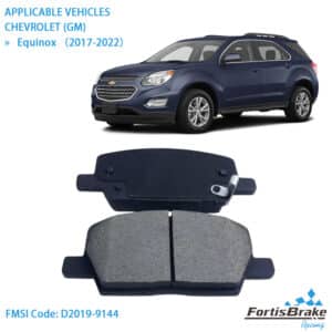 2018 chevy equinox brake pads ceramic front replacement