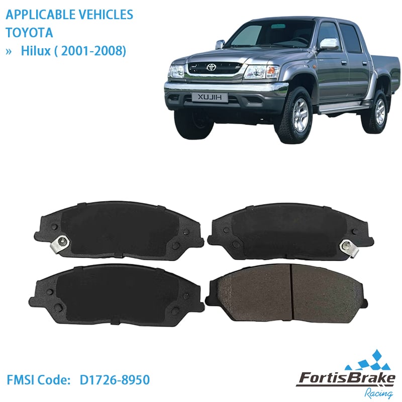 brake shoe hilux factory oem replacement parts