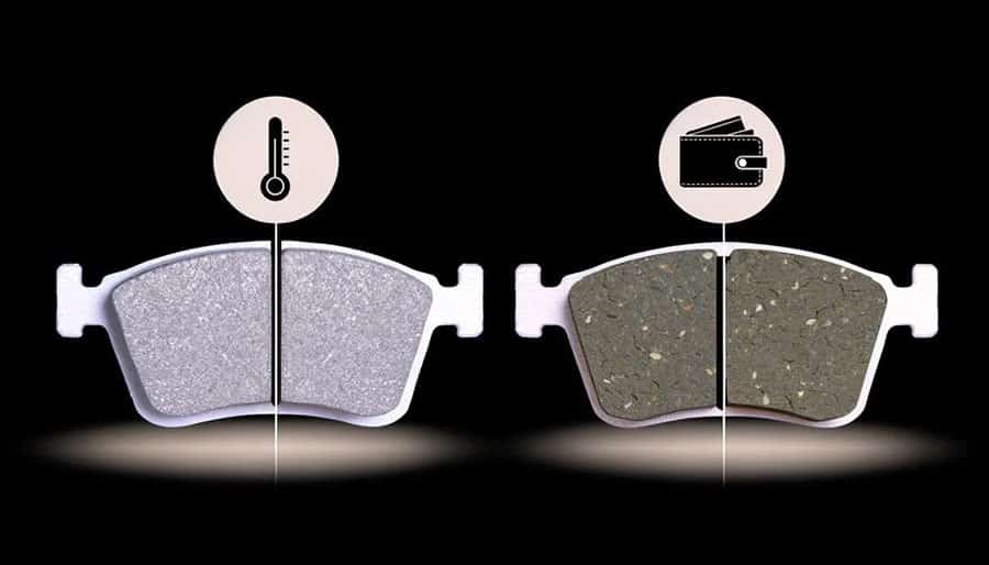 ceramic vs traditional brake pad comparison