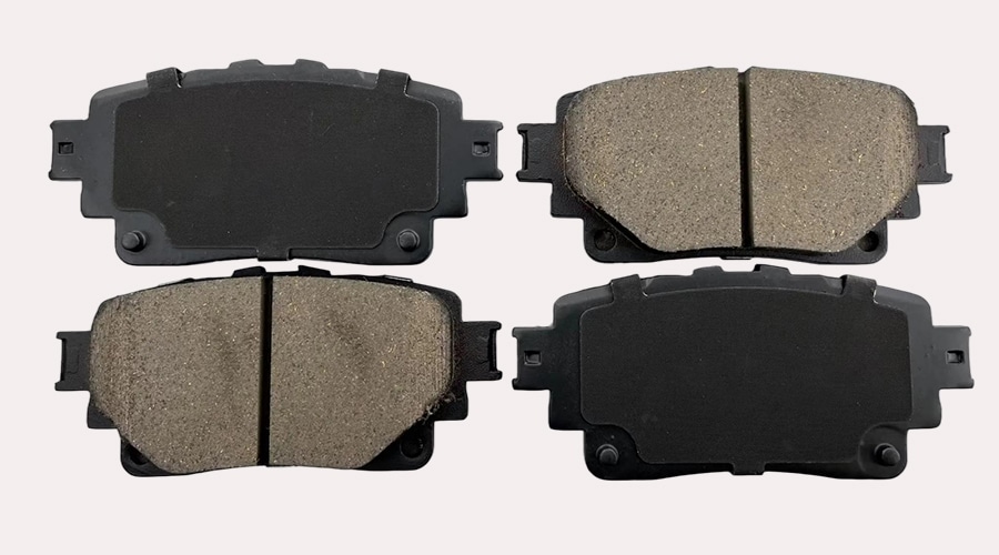 toyota highlander premium brake pads set