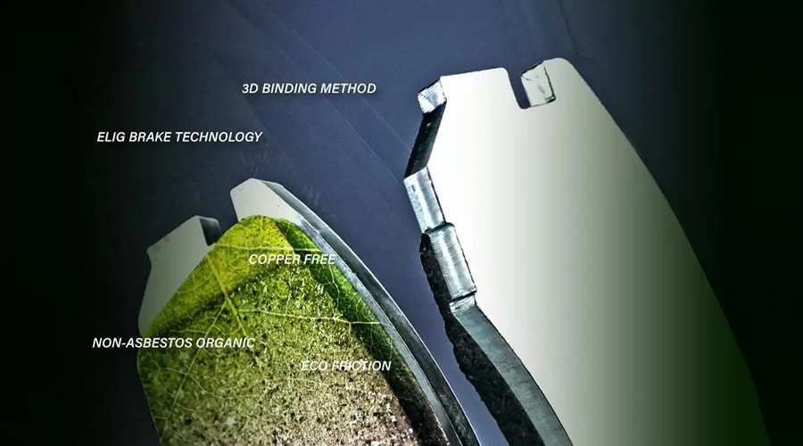 copper free eco friendly brake pads green technology environmental compliance innovation