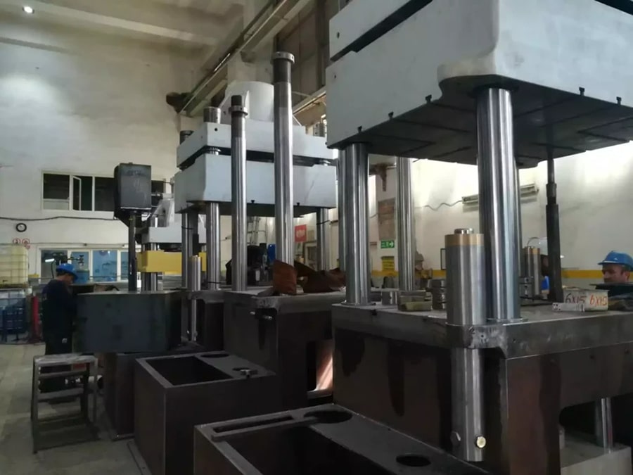 modern ceramic brake pads factory automated production line machinery