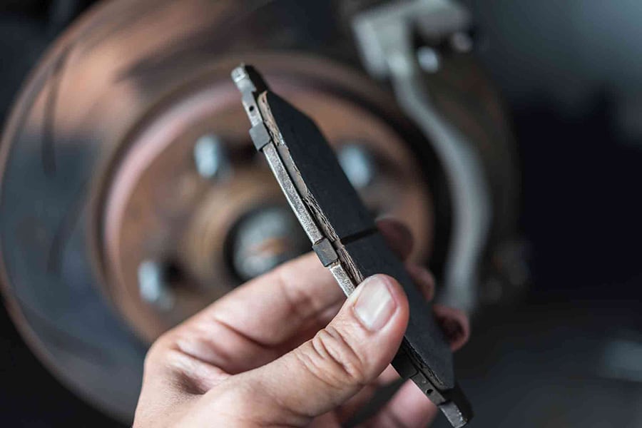 toyota brake pad replacement interval mileage chart front rear comparison