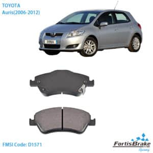 Toyota Auris Front Brake Pads D1571 OEM Replacement