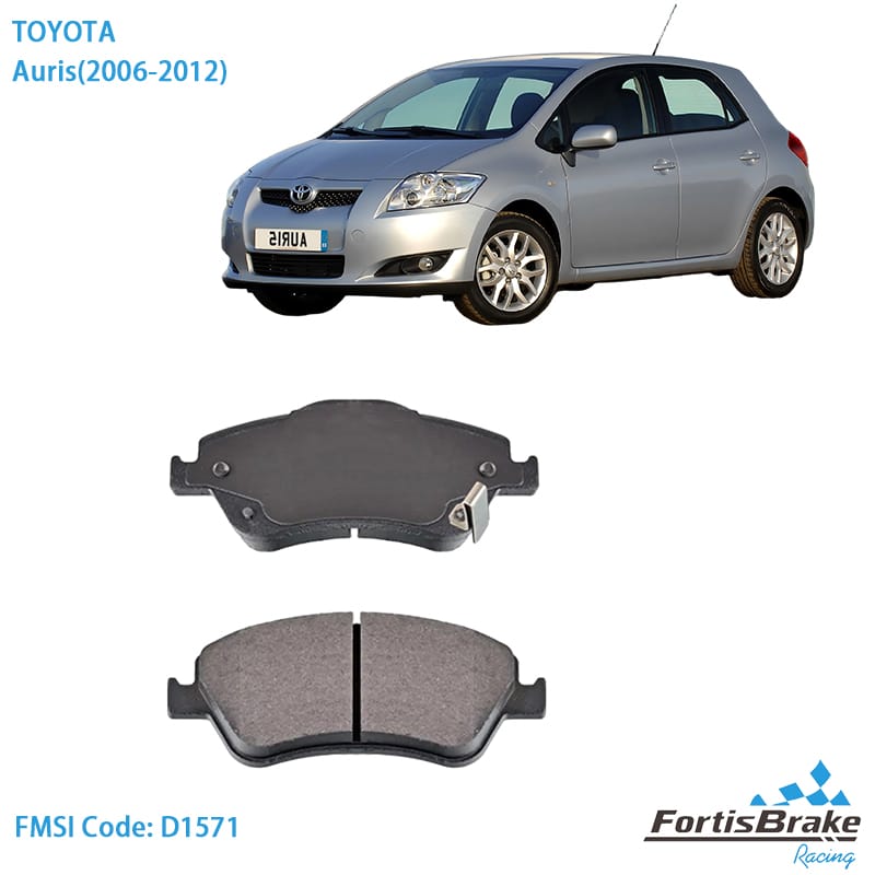 Toyota Auris Front Brake Pads D1571 OEM Replacement
