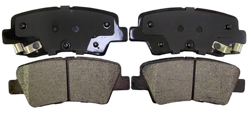 ceramic brake pads low noise clean wheels for passenger cars